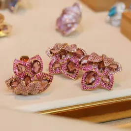 Anel Folhas Luxo