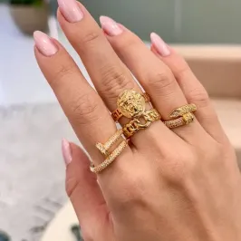 Anel Inspiração Versace