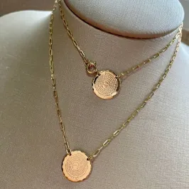 Escapulário Elo Cartier Medalhas