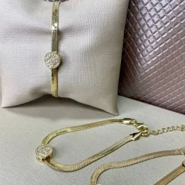 Pulseira Brisa Fita com Detalhe