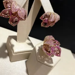 Anel Folhas Luxo