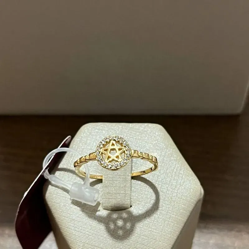 Anel Estrela Cravejada