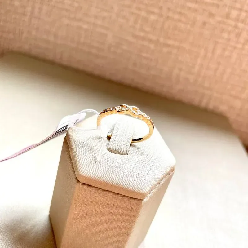 Anel Infinito Cravejado