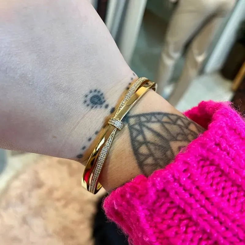 Bracelete Inspiração Alta Joalheria Tiffany No