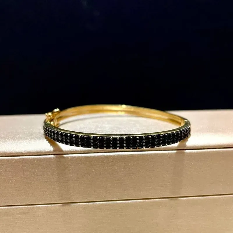 Bracelete Pedras Negras