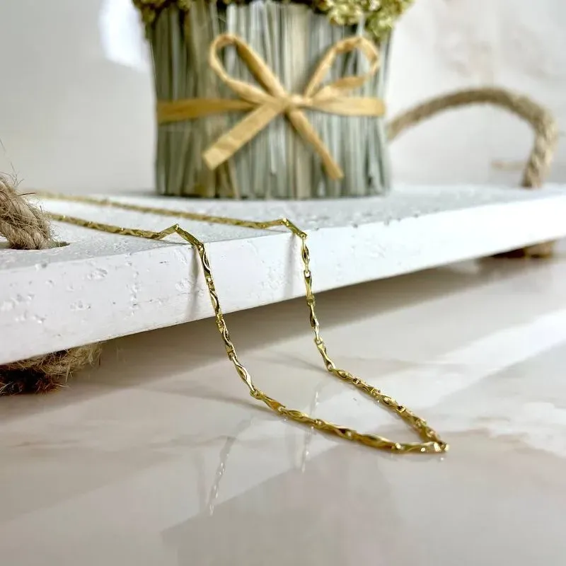 Choker Banhado Ouro