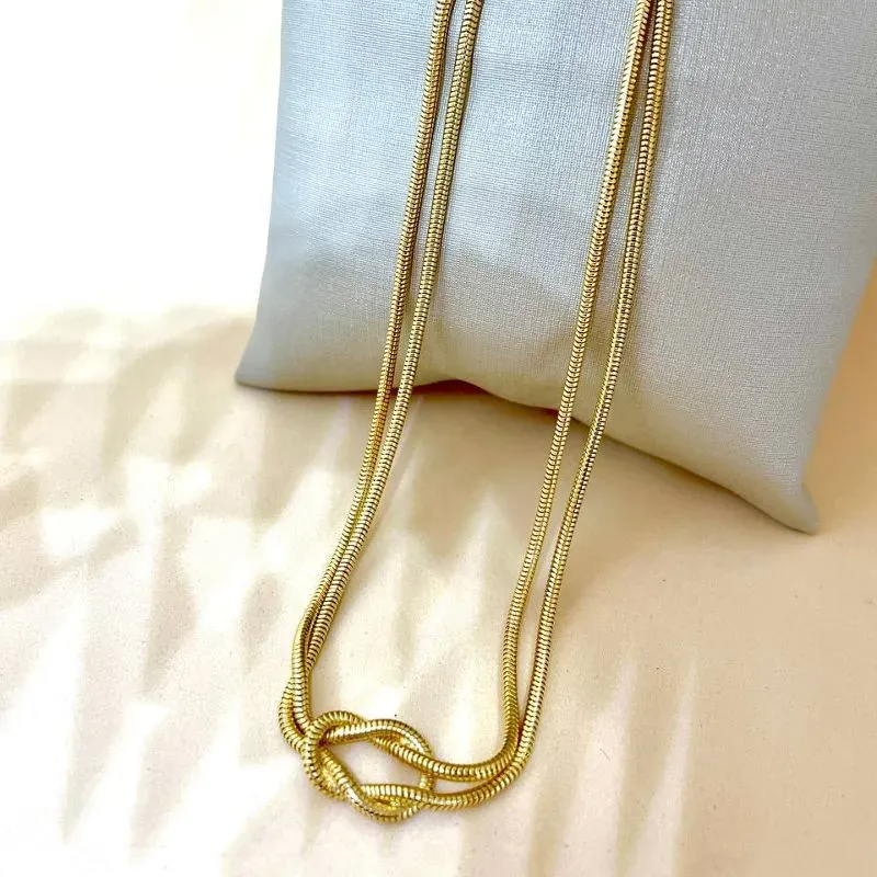 Colar Choker Fio Duplo