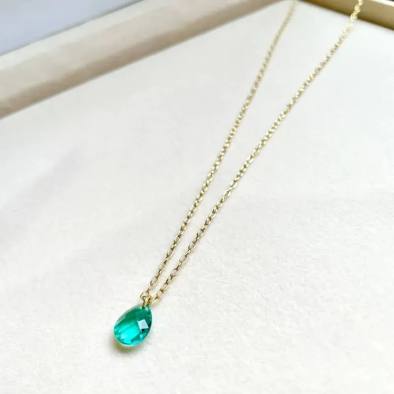 Colar com PG Verde Gota