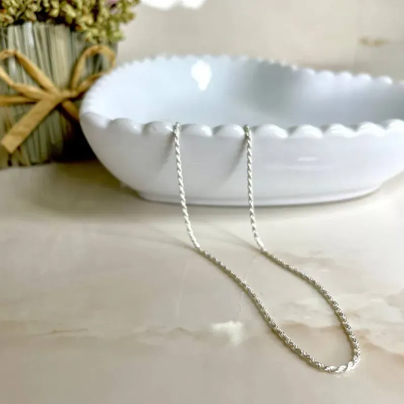 Colar Cordão Baiano 1,2mm Prata925