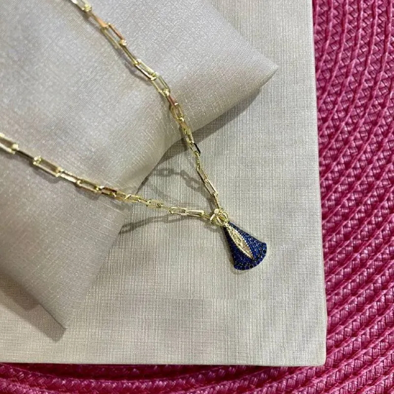 Colar Nossa Sra Aparecida Azul