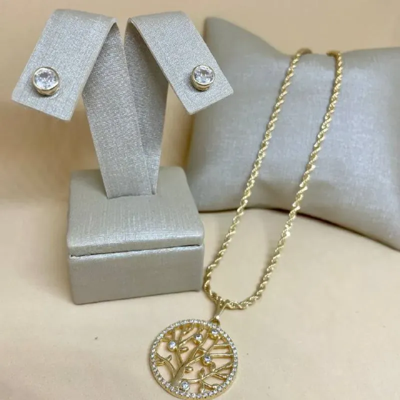 Conjunto Árvore da Vida Cristal