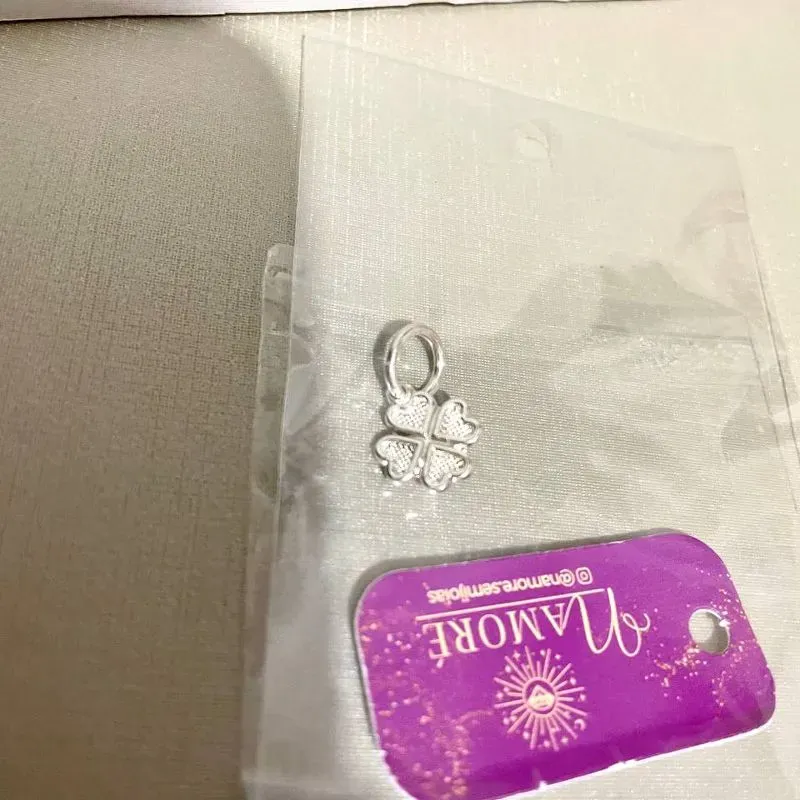 Pingente Borboleta Prata