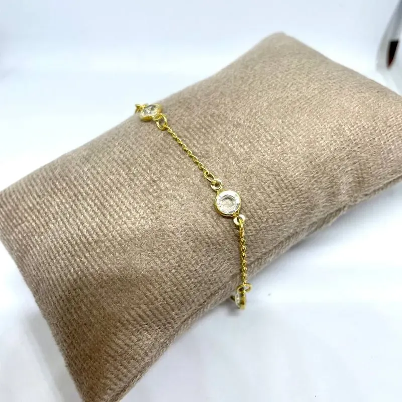 Pulseira com Zirconias