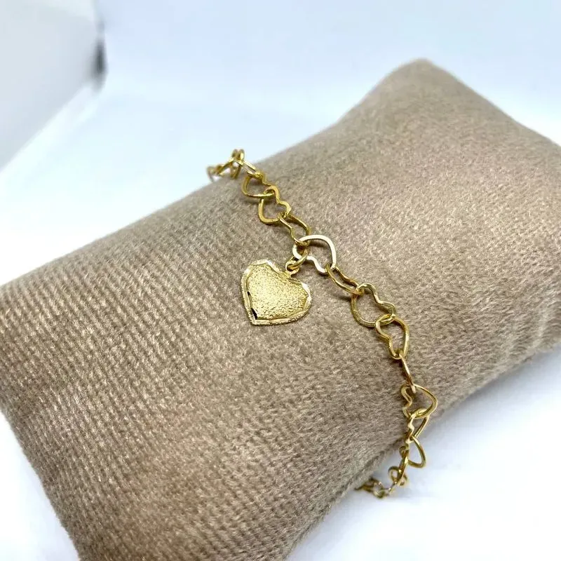 Pulseira Corações com Coração