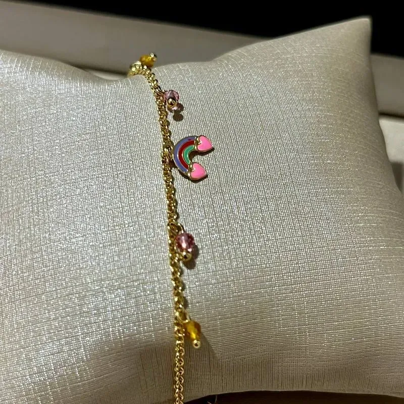Pulseira Infantil Arco Iris