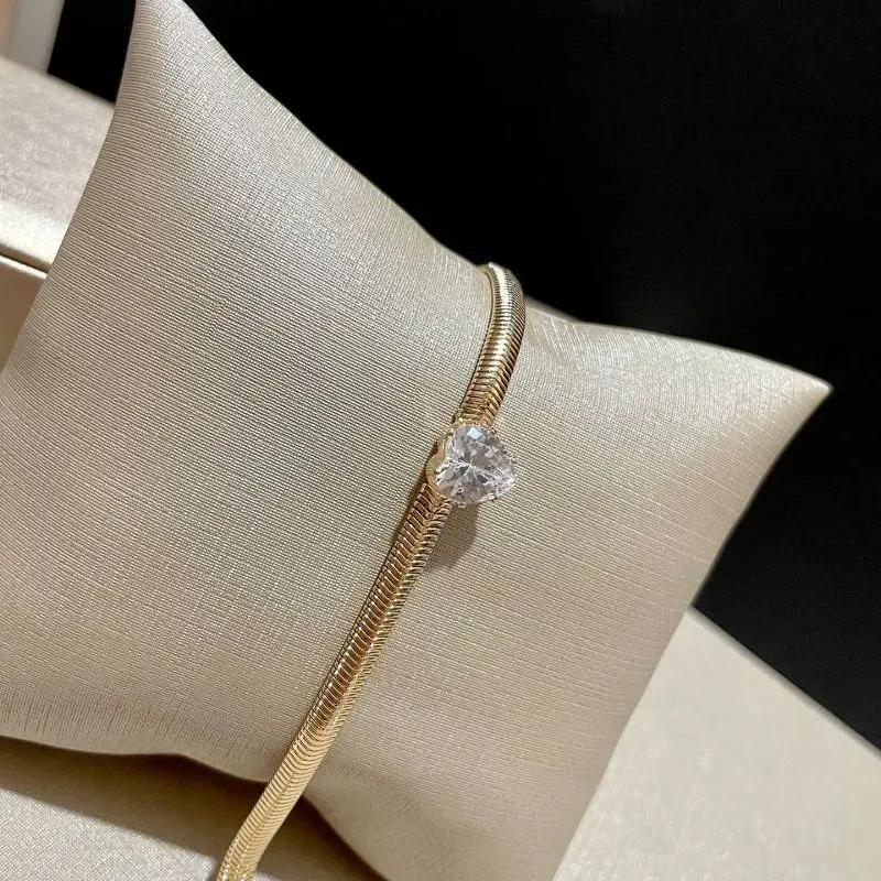 Pulseira Lacraia com Coração
