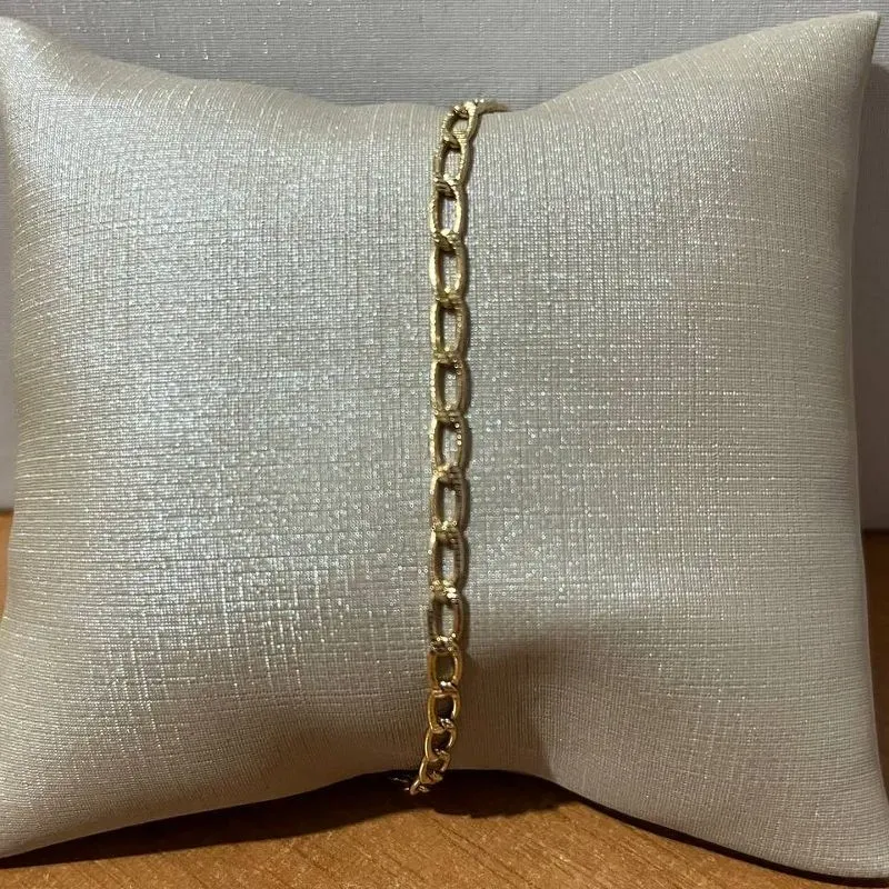 Pulseira Masculina Elo Escovado