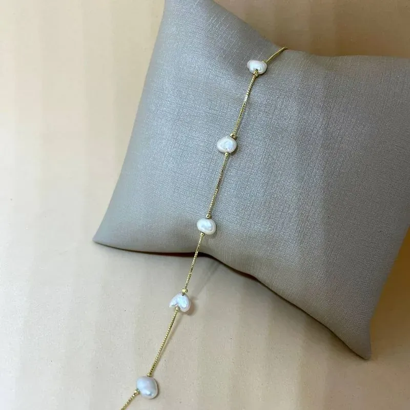 Pulseira Veneziana com Pérolas