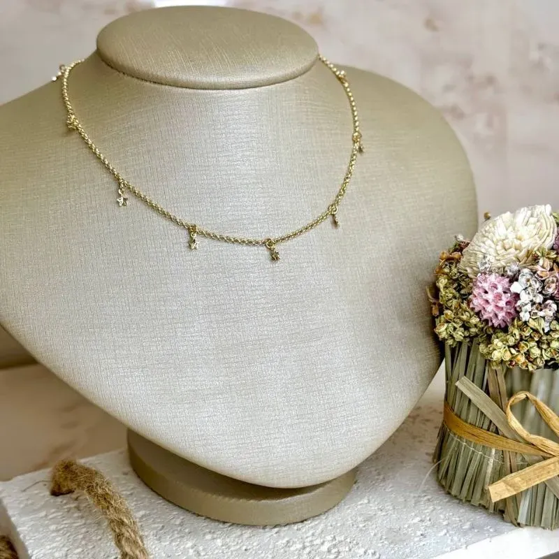 Choker com Estrelas