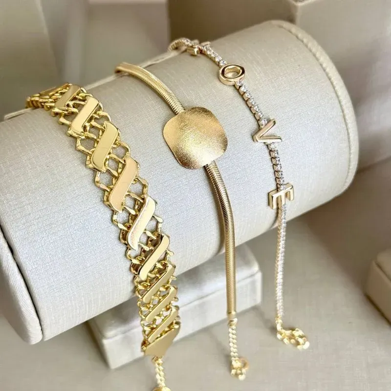 Pulseira Riviera - Escrito Love