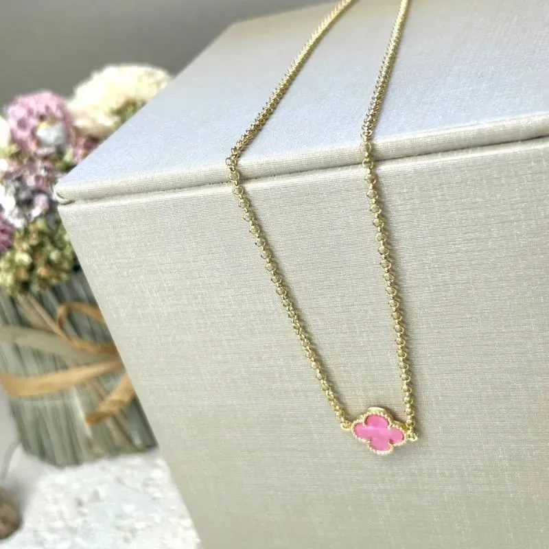 Choker Vintage Banhado Ouro Especial Rosa