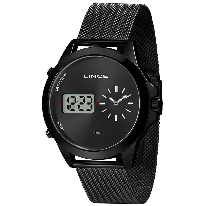 RELOGIO MASCULINO ANADIGI MAN4722L PRETO