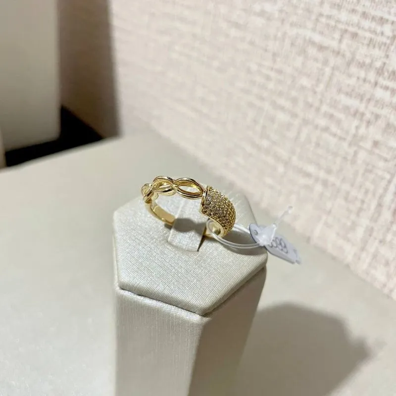 Anel Cart com Zirconias
