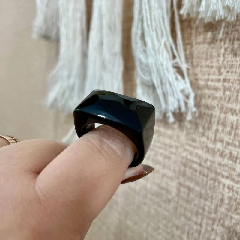 Anel Obsidiana