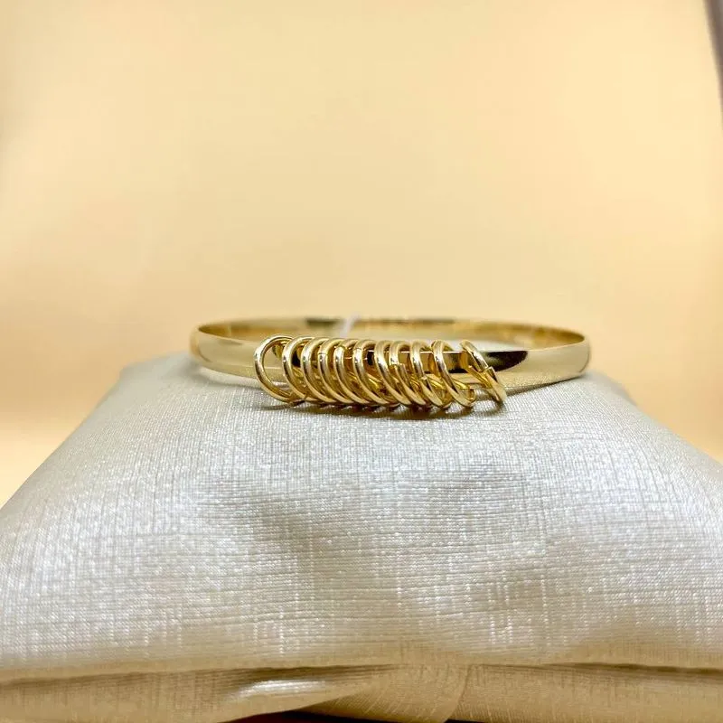 Bracelete com 10 Argolas