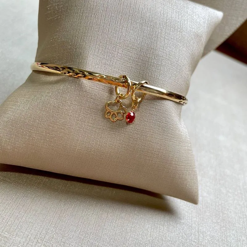 Bracelete Pata e Rubi