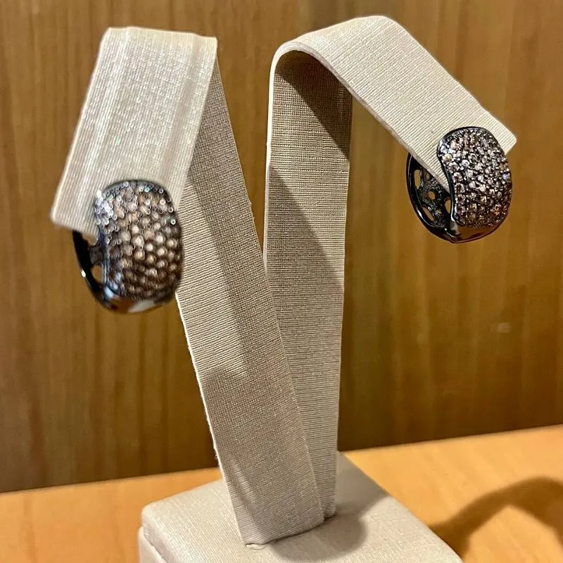 Brinco Argola Gordinha Bege
