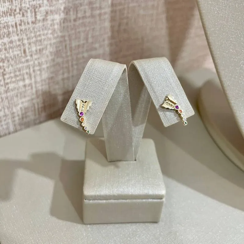 Brinco Mini Ear Cuff Borboleta