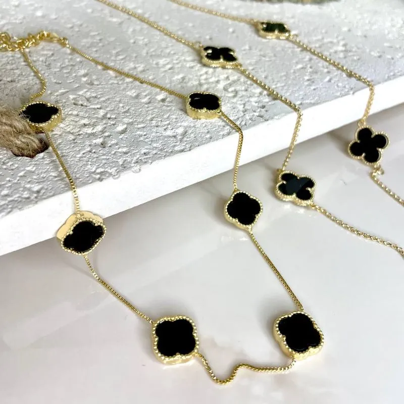 Choker Vintage Banhado Preto