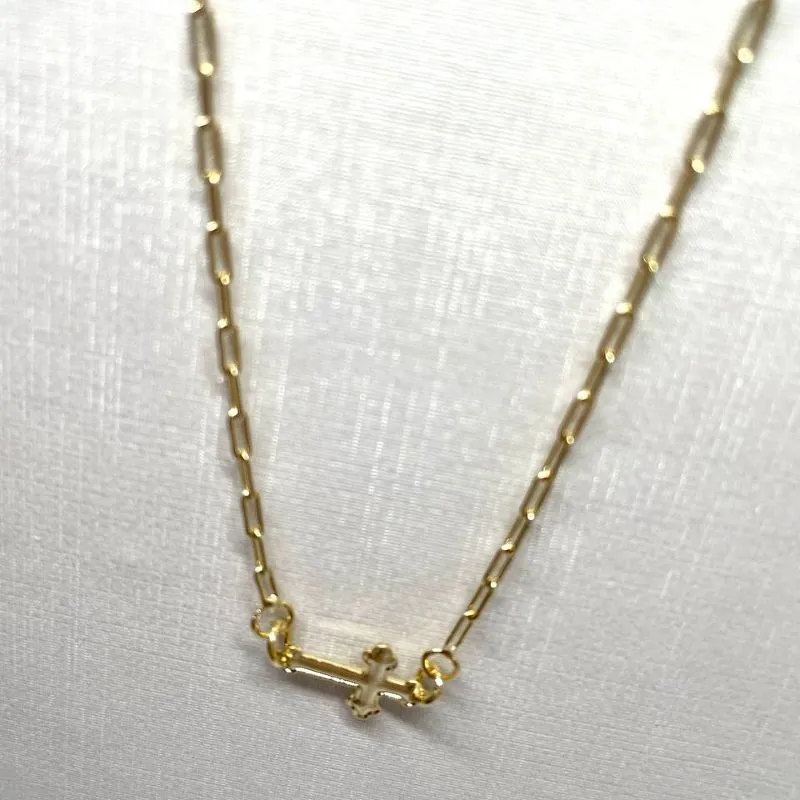 Colar Cartier com Cruz