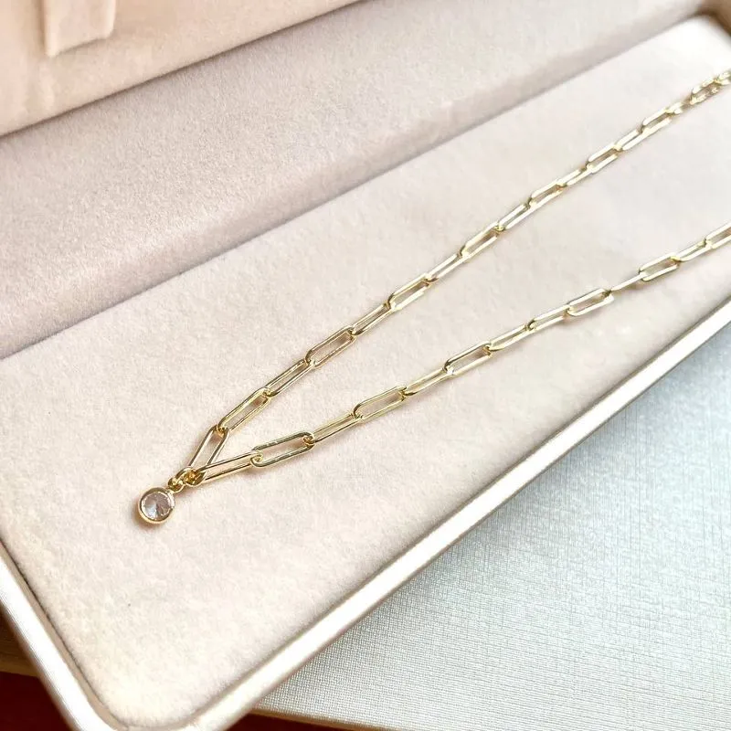 Colar Elo Cartier Pg Mini Cristal
