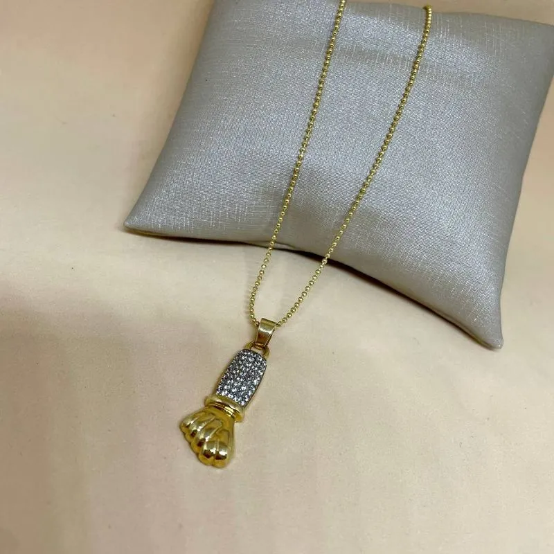 Colar Figa com Zirconias