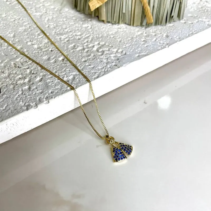 Colar Nossa Senhora Aparecida Cravejada