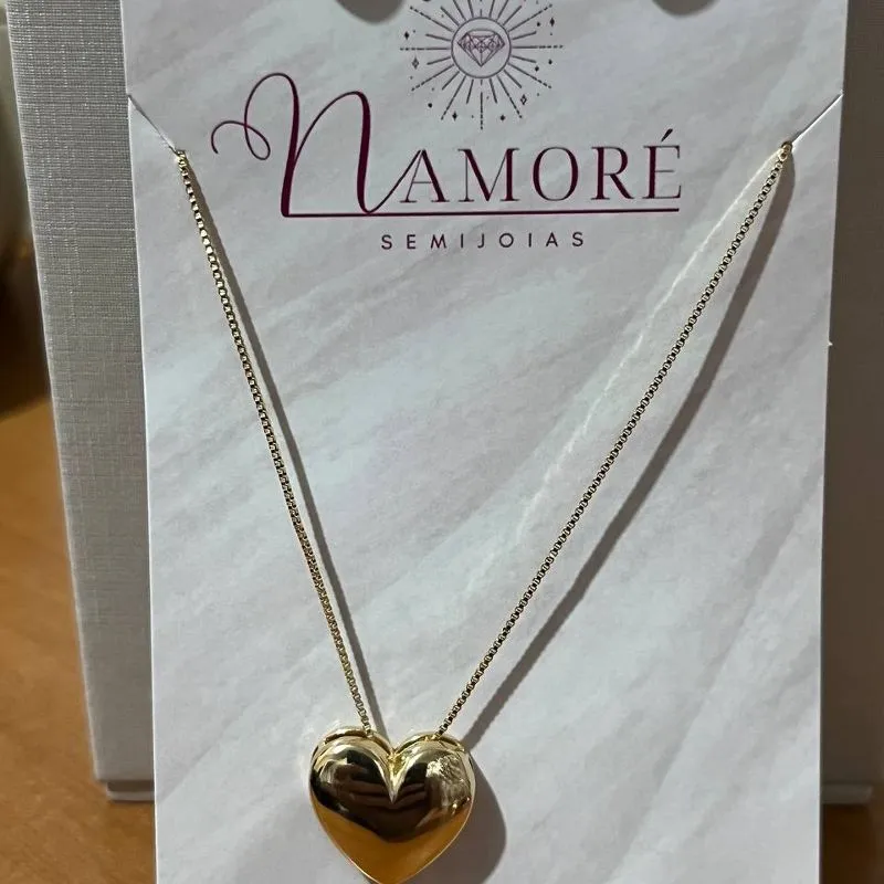 Conjunto Coração Liso