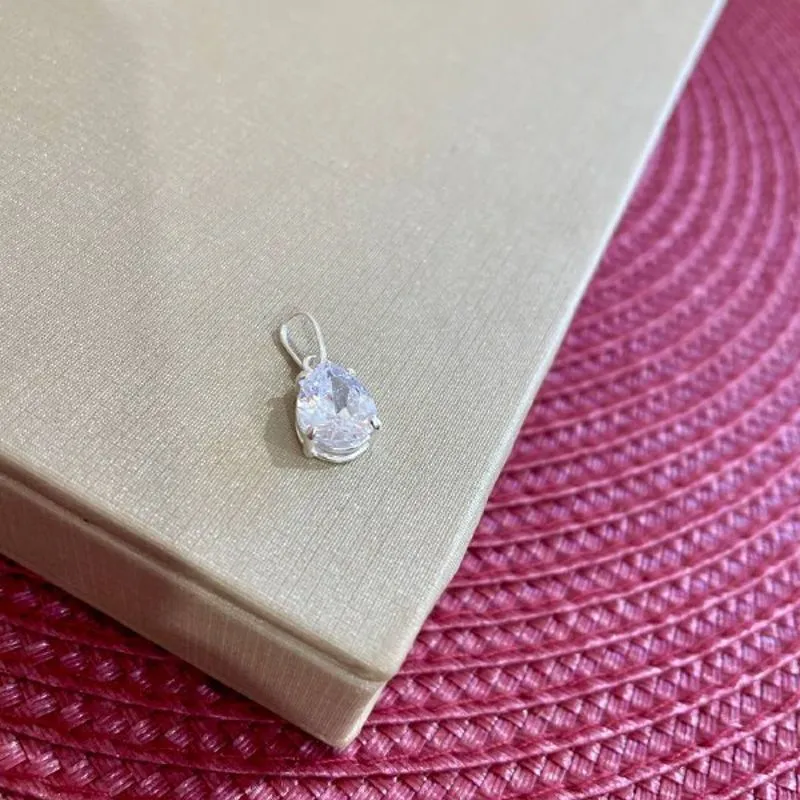 Pingente Gota PRATA925
