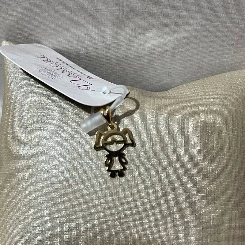 Pingente Menina Liso