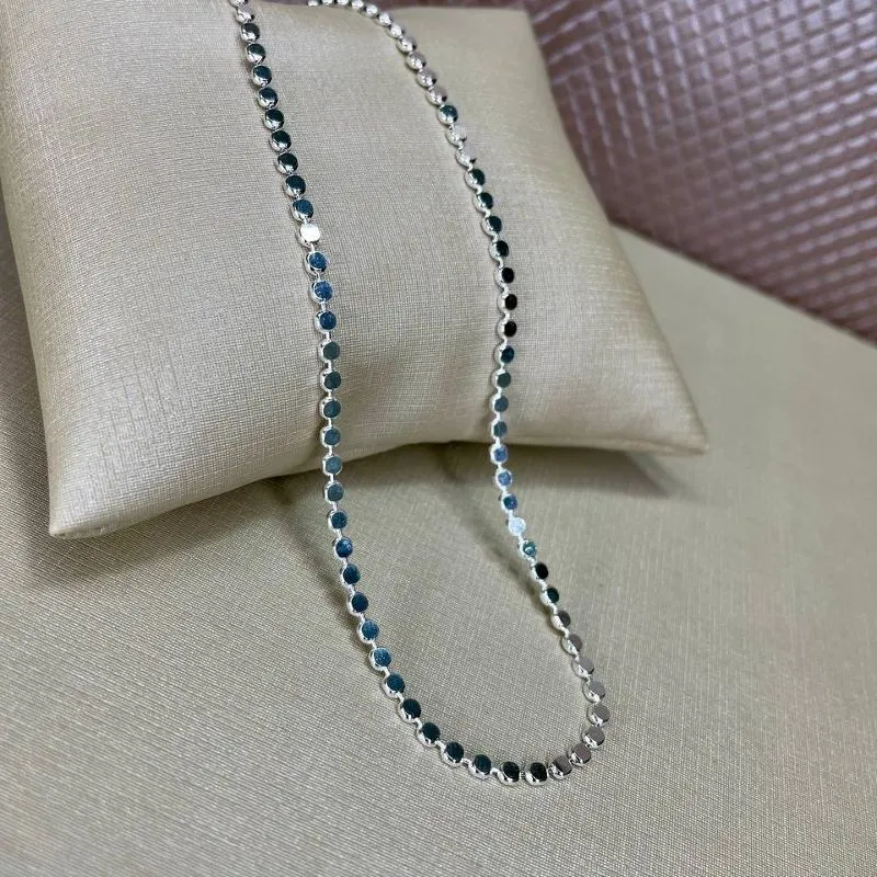 Pulseira Bolinhas Banho de Prata