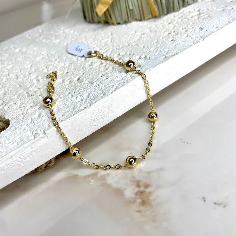 Pulseira com Bolinhas