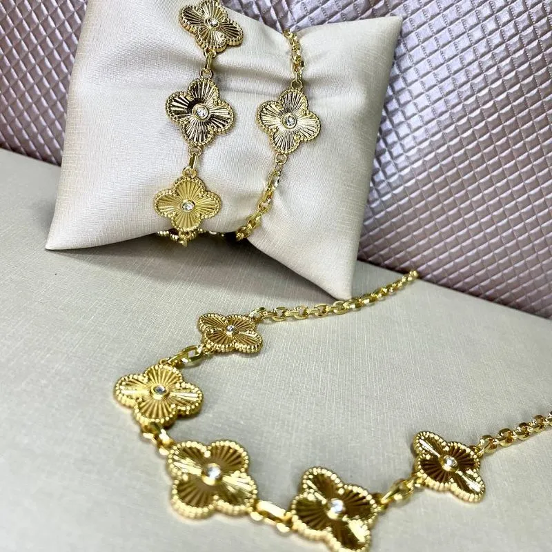 Pulseira com Trevos