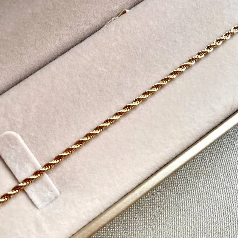 Pulseira Cordão Baiano com Olho na Ponta