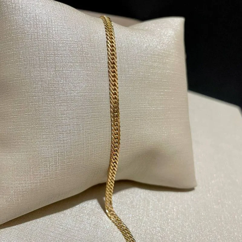 Pulseira Elo Liso Trabalhado
