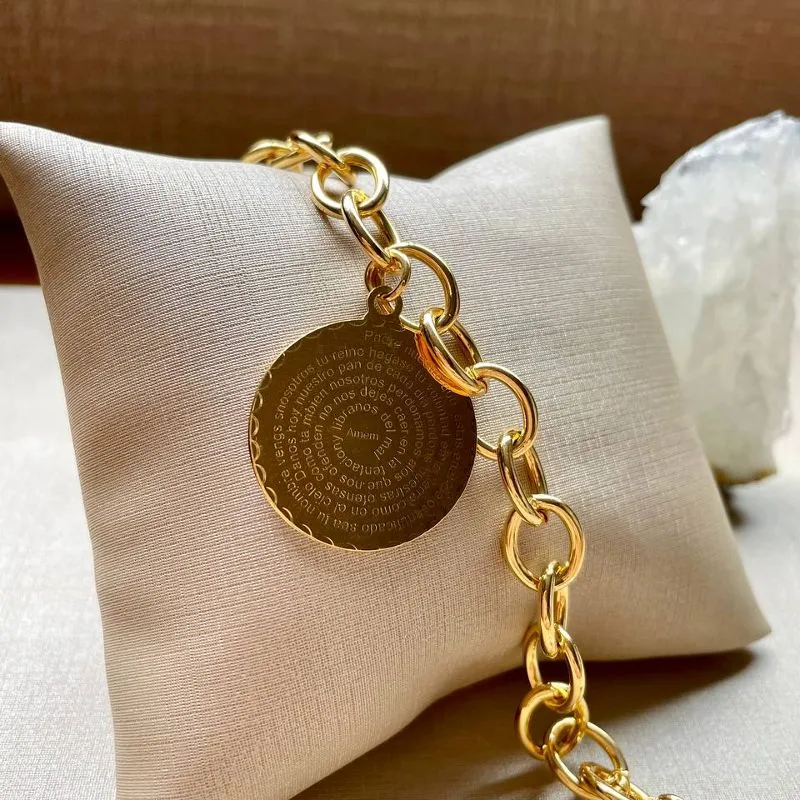 Pulseira Elos com Pai Nosso