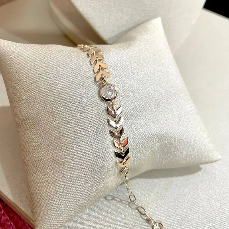 Pulseira Escamada com Gota