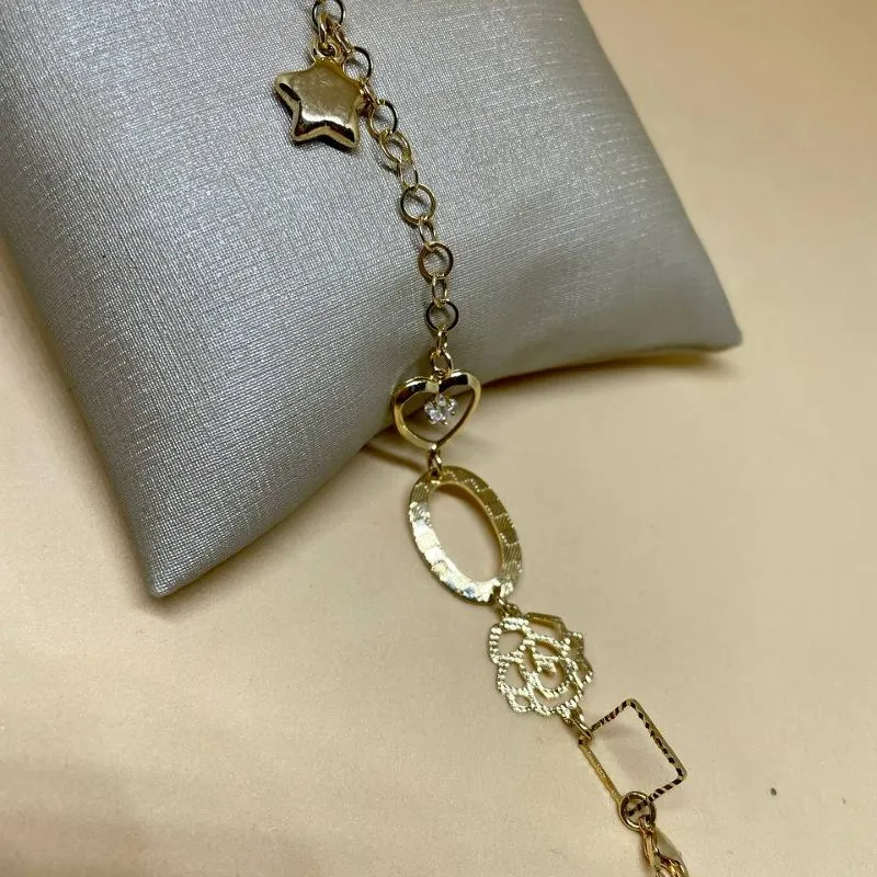 Pulseira Estrela com Trabalhado