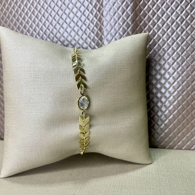 Pulseira Flechas com Ponto de Luz