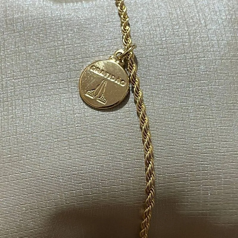 Pulseira Gratidão Cordão Baiano